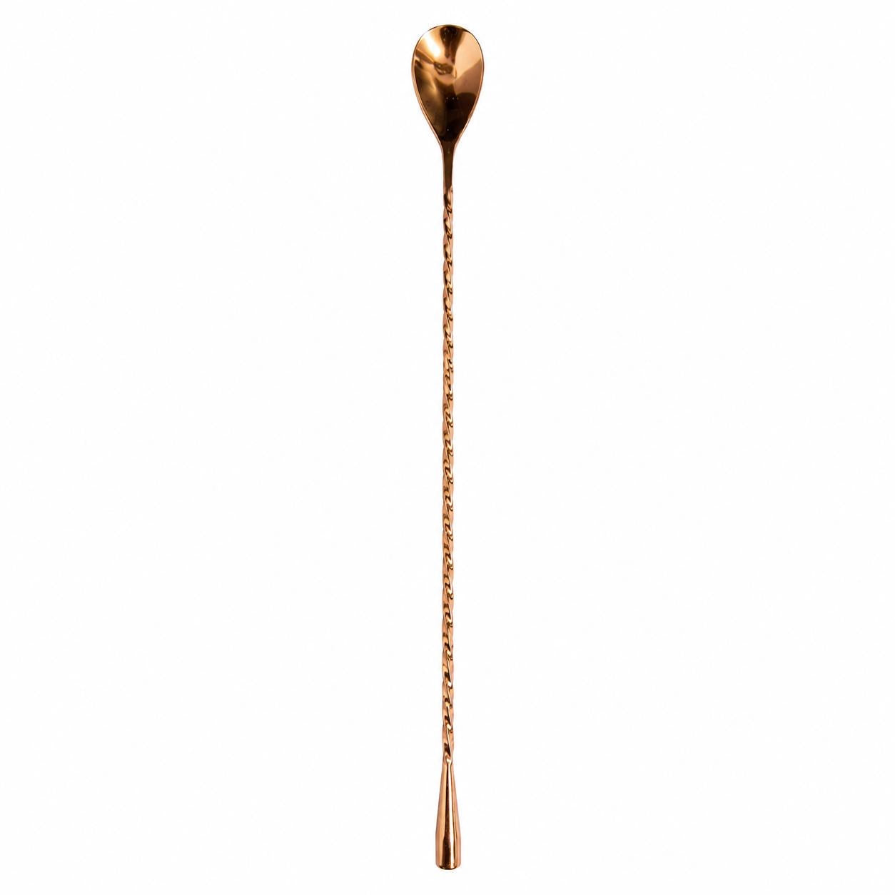 Lugë për kokteje copper - 31 cm