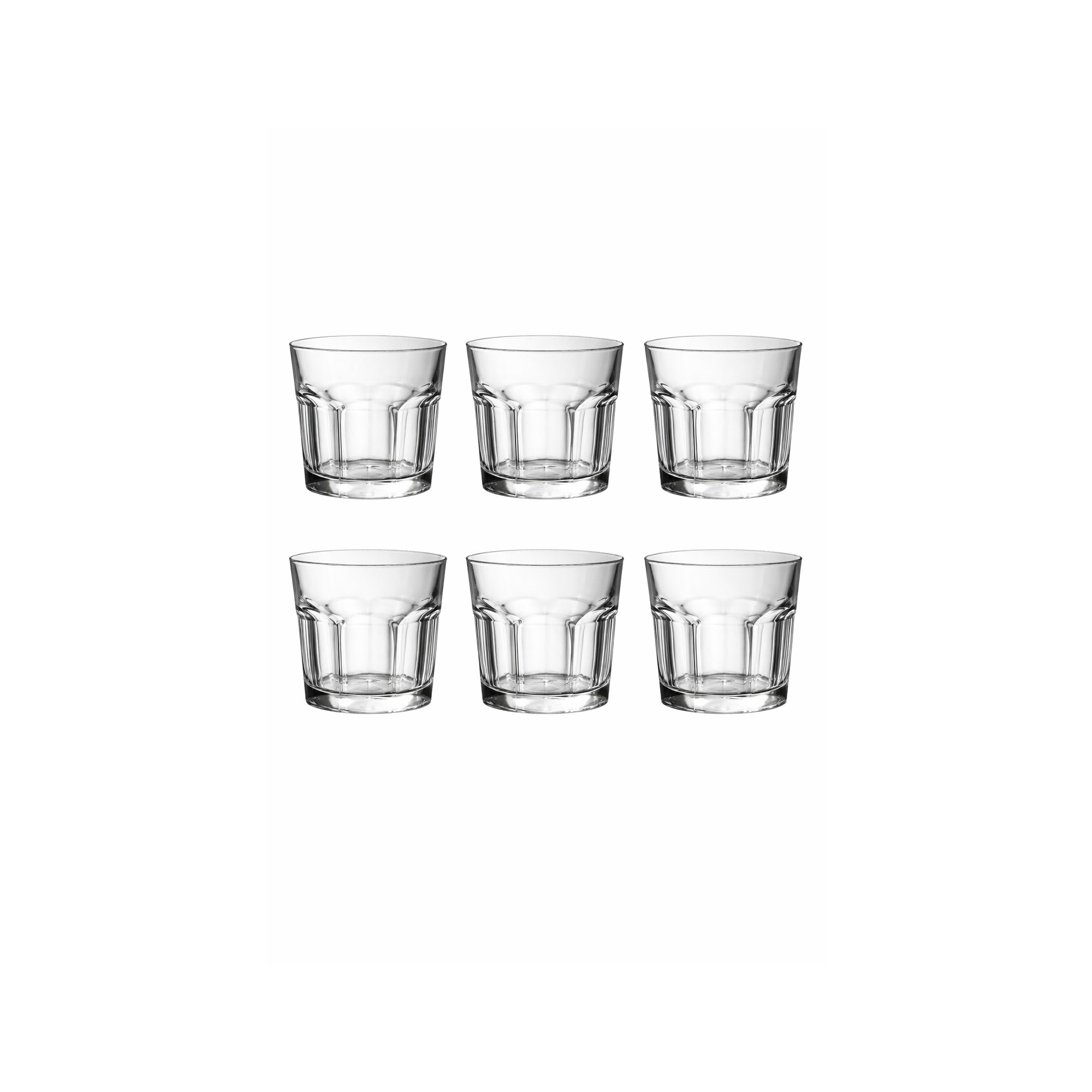 Gotë klasike për whiskey 6 copë - 287 ml
