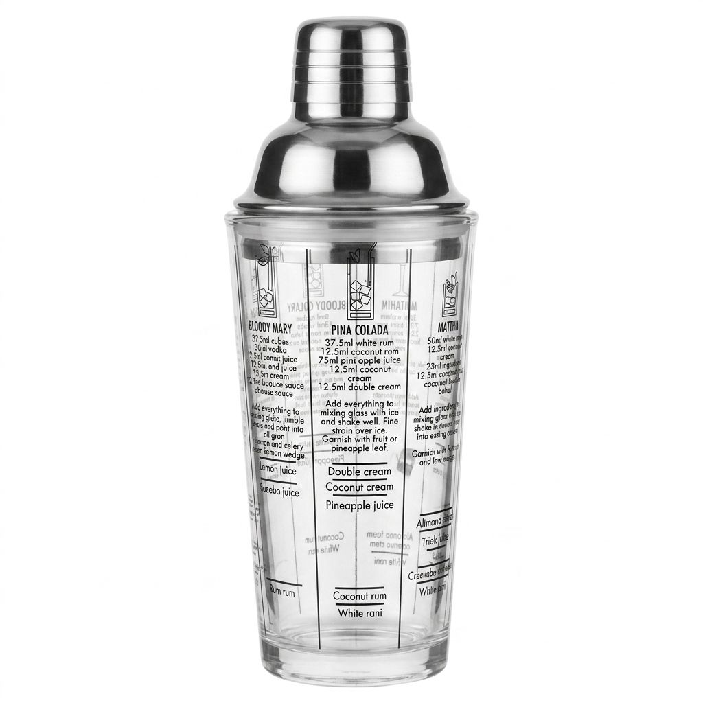 Shaker transparent - 450 ml
