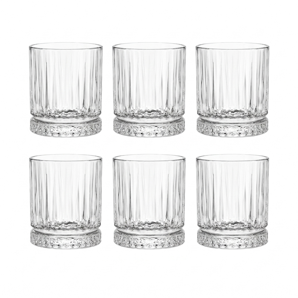 Gotë Elyssia crystal short glass 6 copë - 360 ml