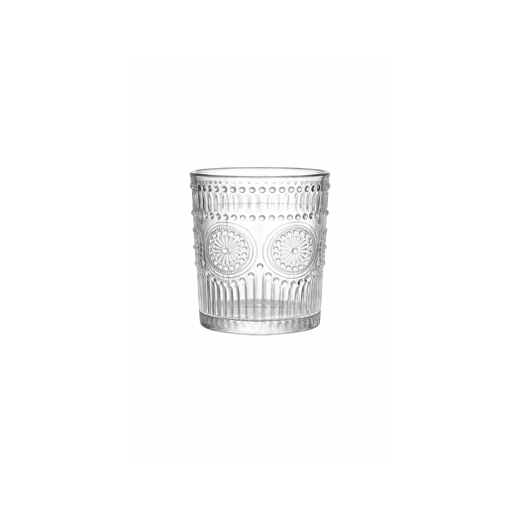 Retro tumbler short glass 6 copë - 320ml