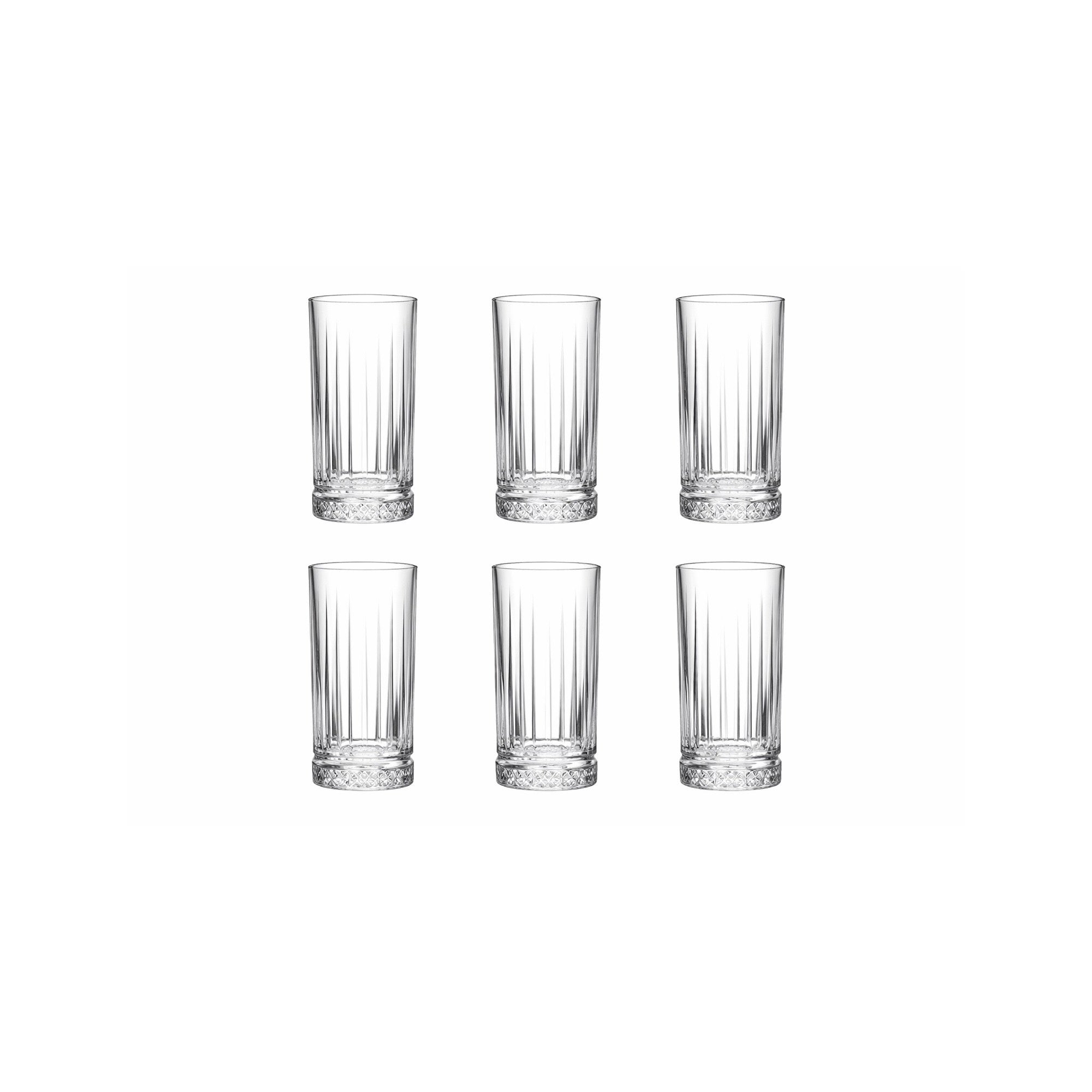 Elyssia crystal 6 copë - 280 ml