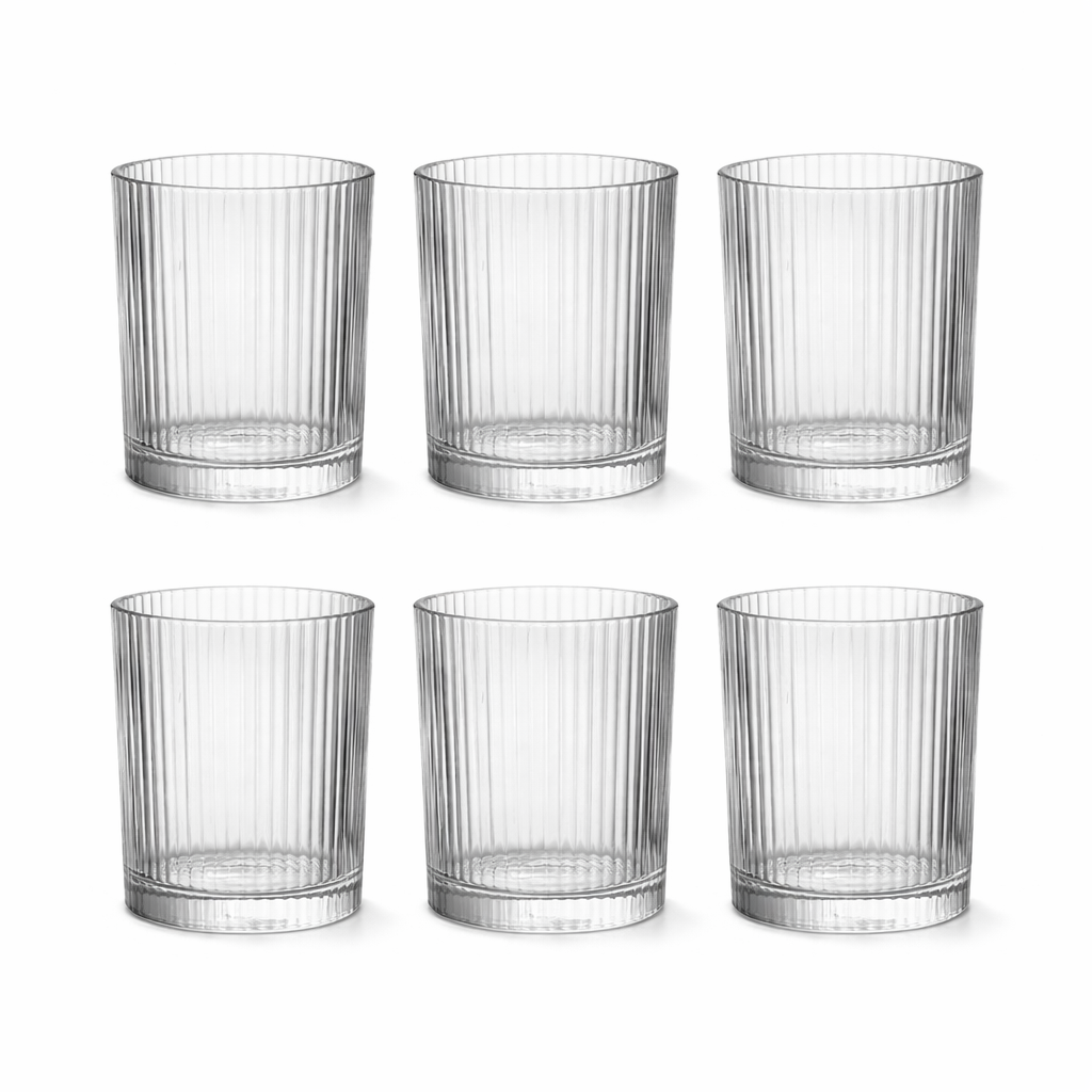 Singapore rock glass 6 copë - 290 ml