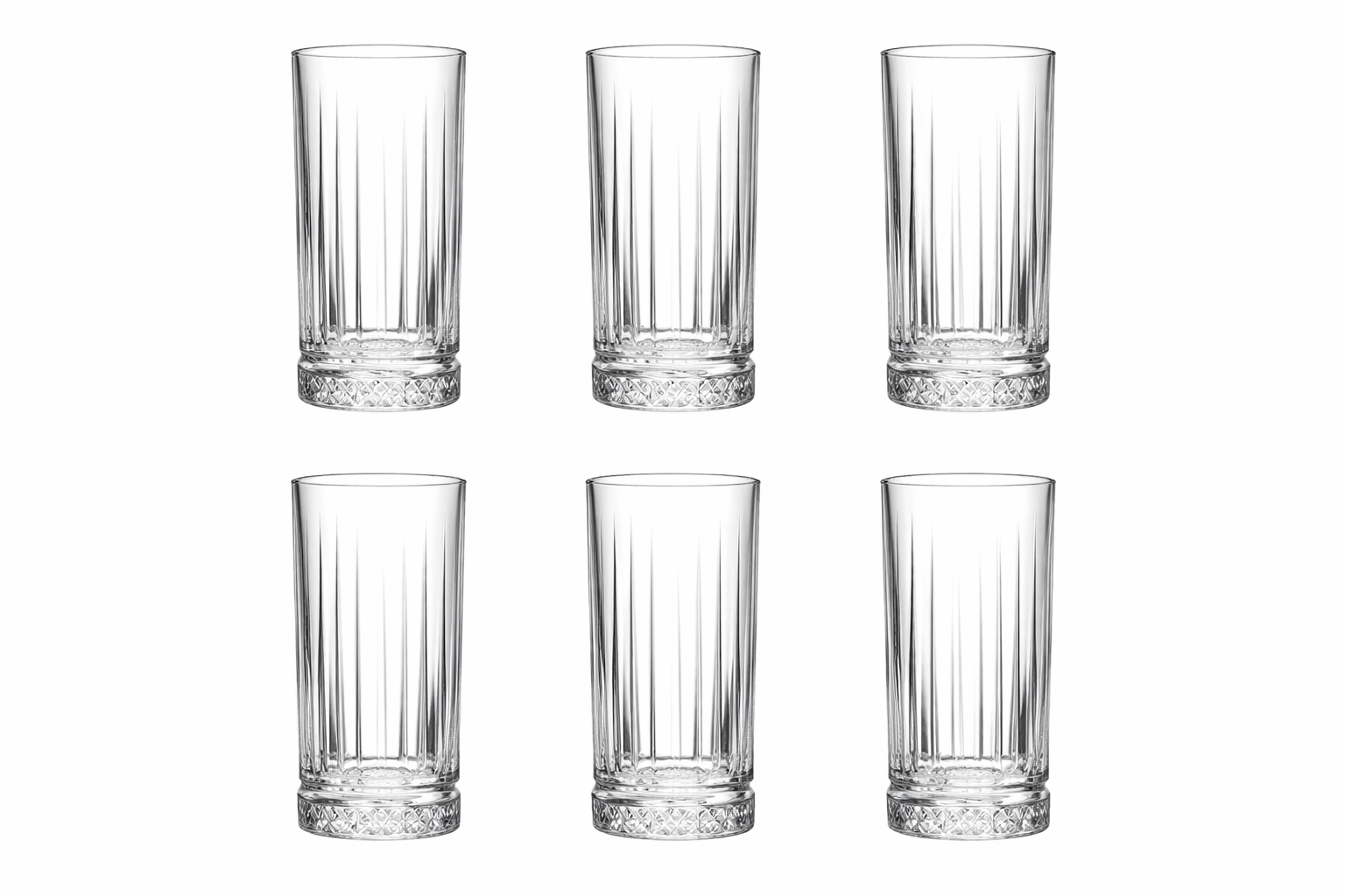 Gotë Elyssia Crystal Highball 6 copë - 440ml